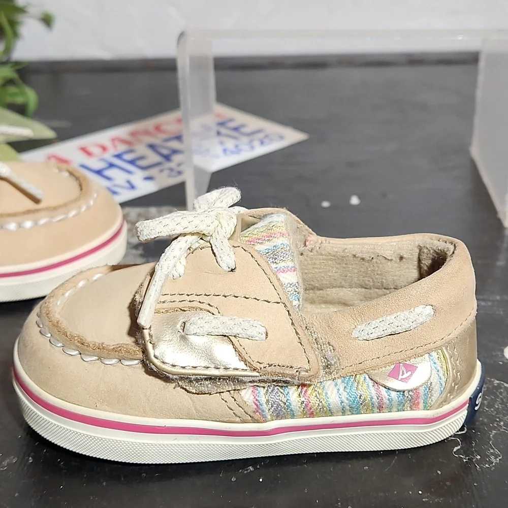 SPERRY Top Sider Crib Shoes  2M